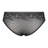 Invisible Slip brésilien Allover Lace (tout en dentelle), Noir