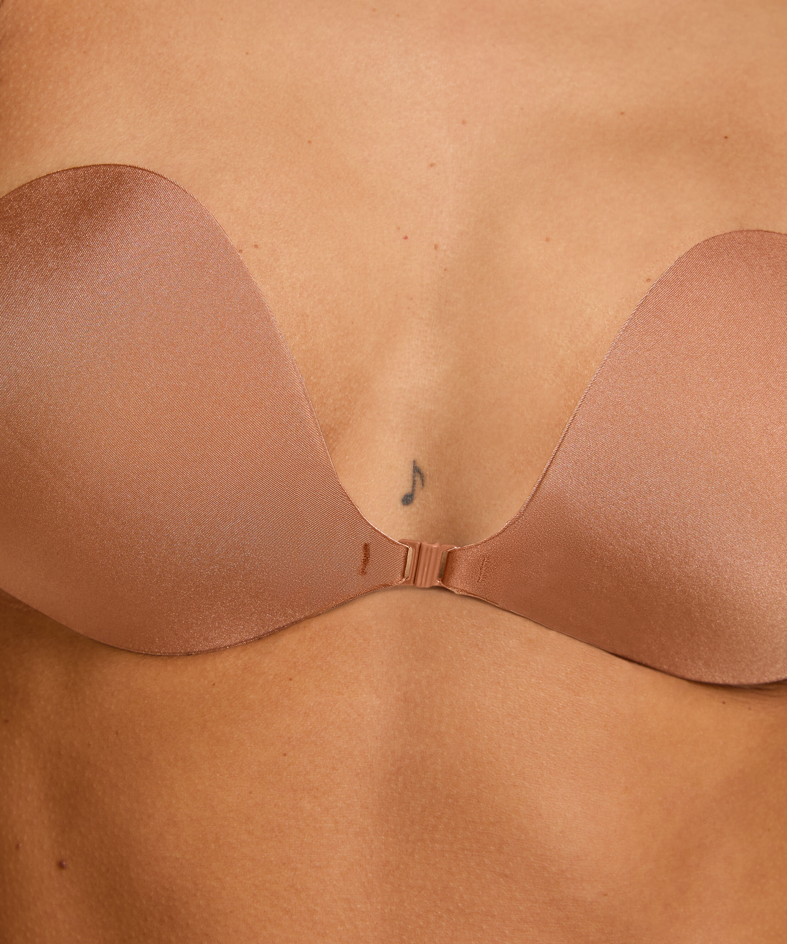 Soutien-gorge Adhésif, Marron