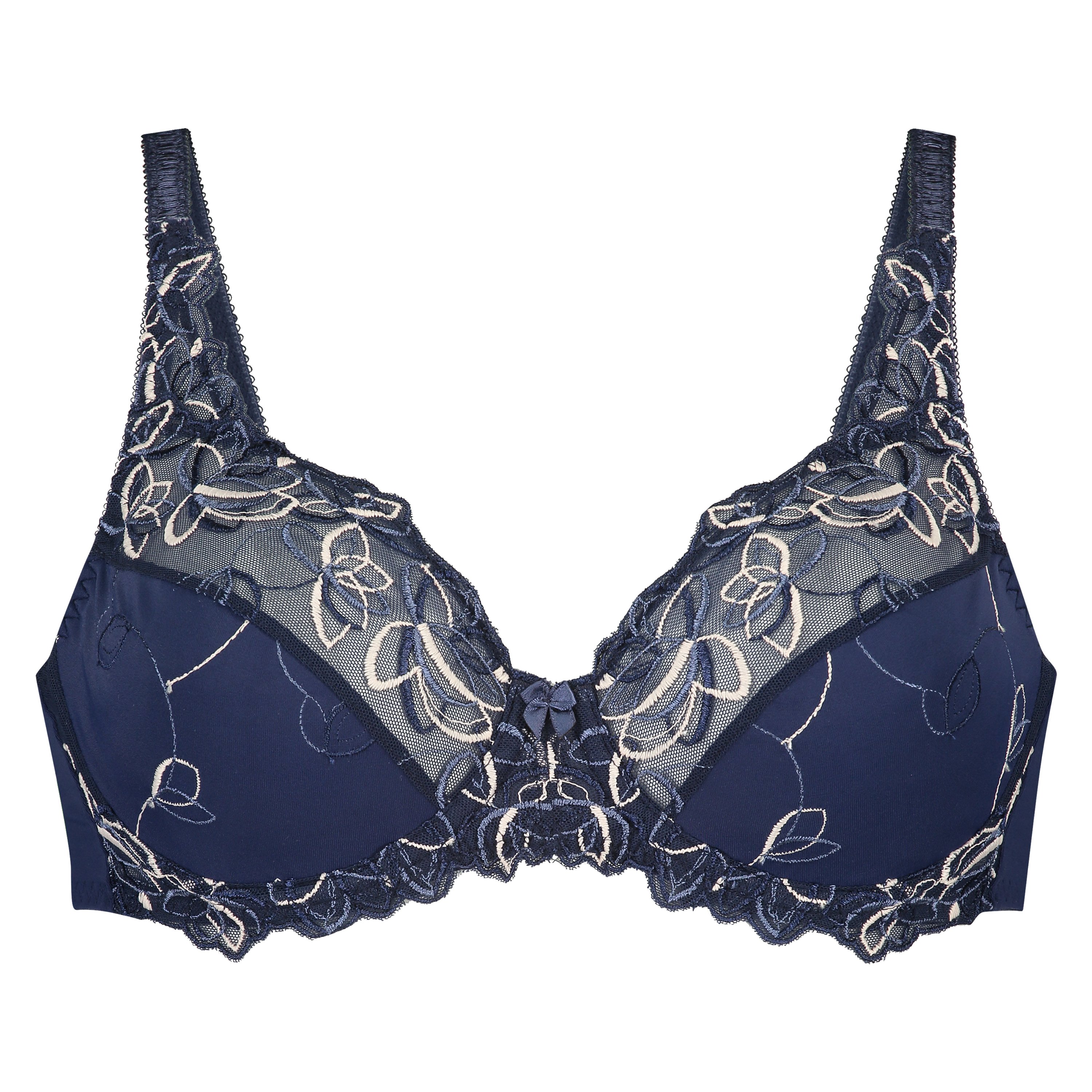 Soutien-gorge &agrave; armatures non-pr&eacute;form&eacute; Diva, Bleu, main