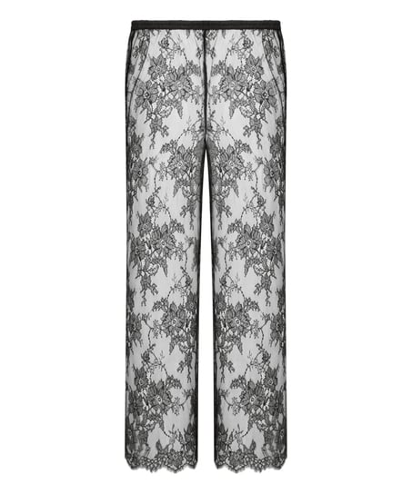 Pantalon de pyjama Cecilia, Noir