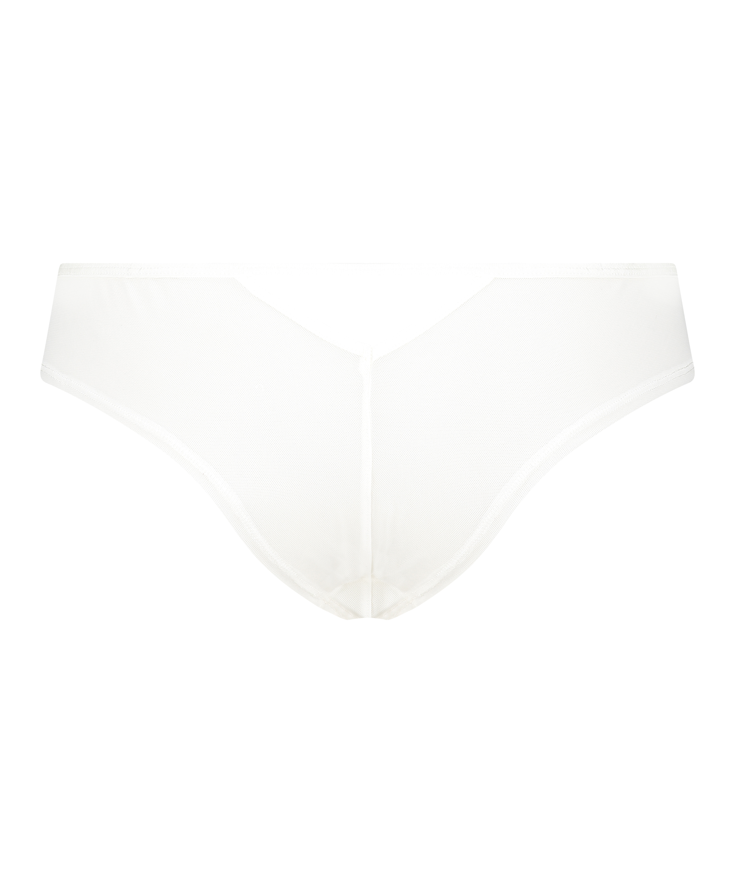 Slip brésilien Yentel, Blanc, main