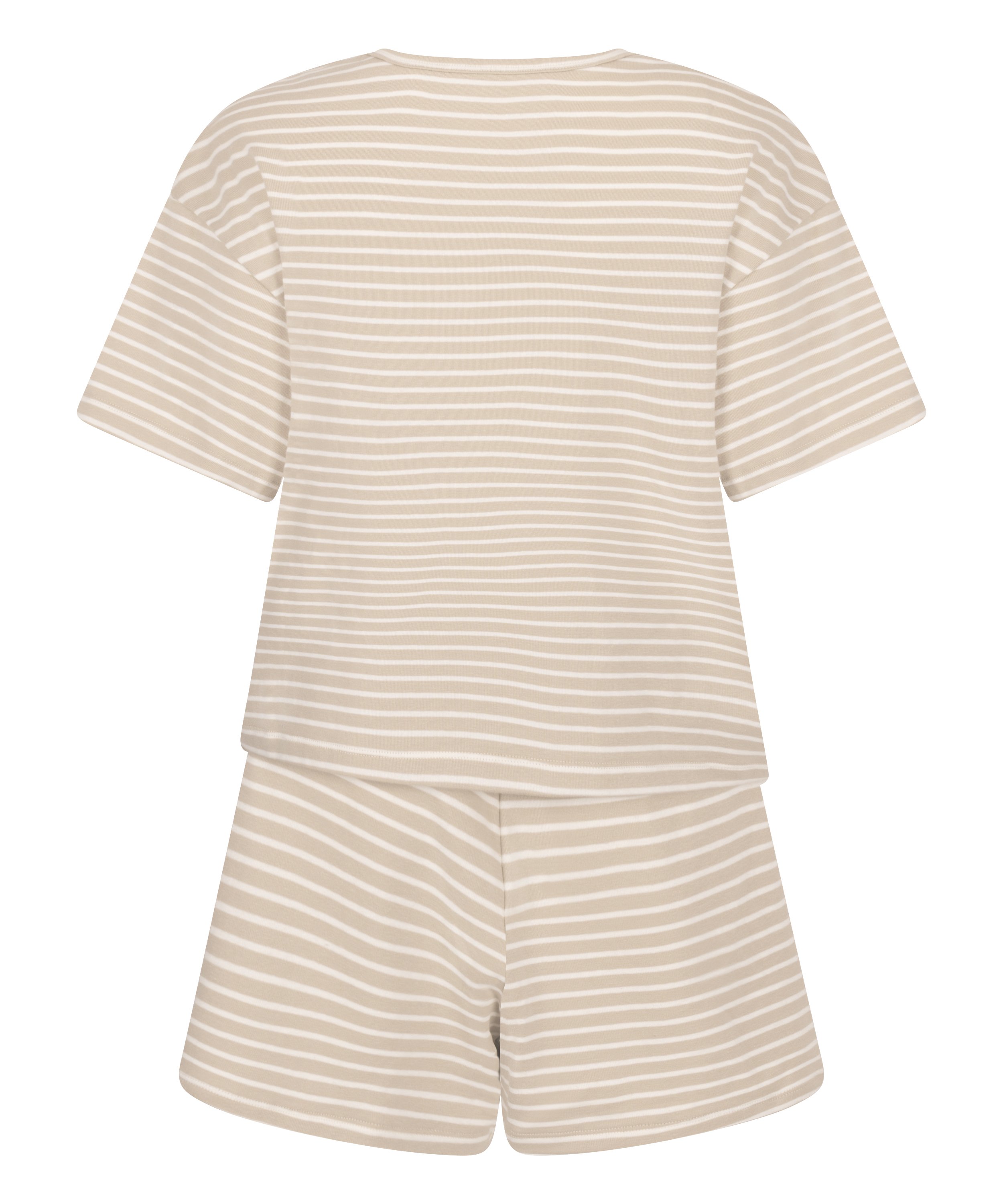 Pyjama-Set Jersey, Beige, main