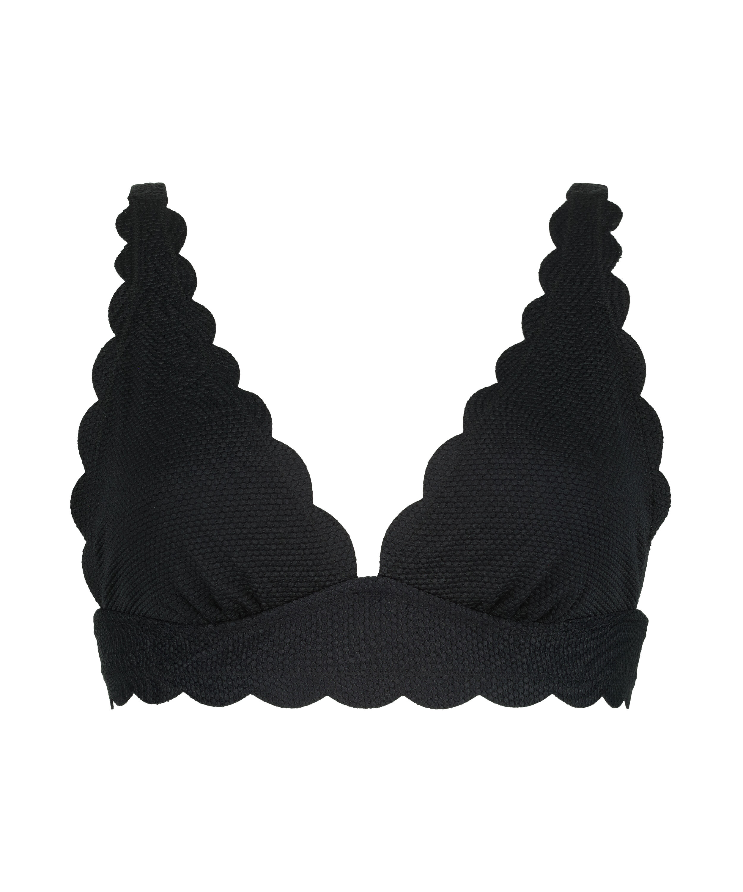 Haut de bikini Triangle Scallop
