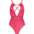Maillot de bain échancré Grenada, Rose