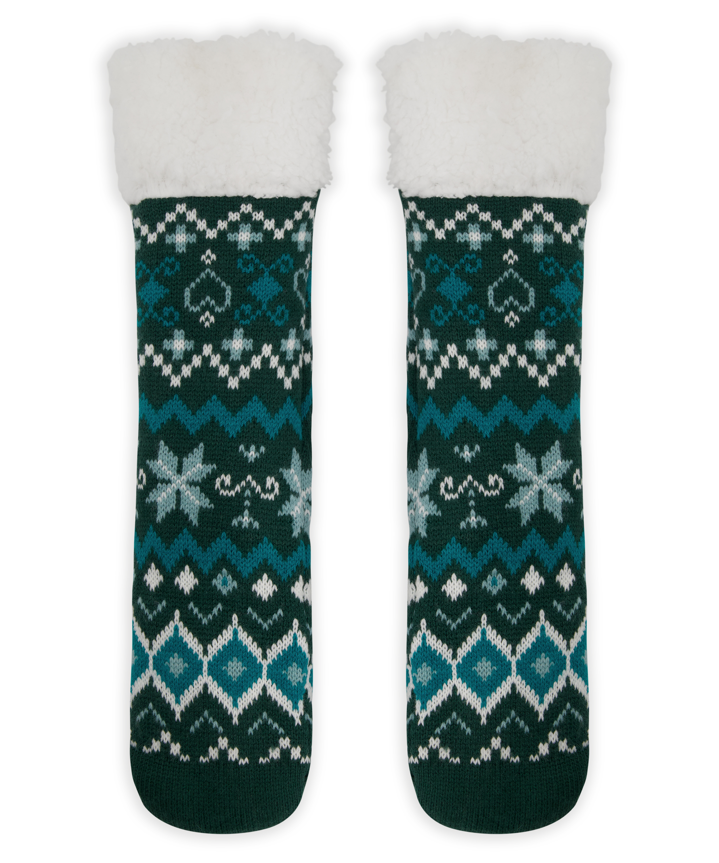 ﻿Chaussettes pour bottes, Vert, main