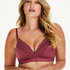 Soutien-gorge sans armatures préformé Sophie, Rouge