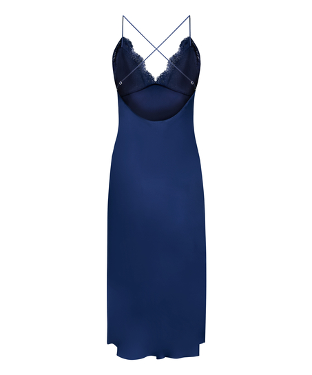 Slip dress Dorothy, Bleu