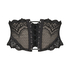 Corset waspie Lotta, Noir