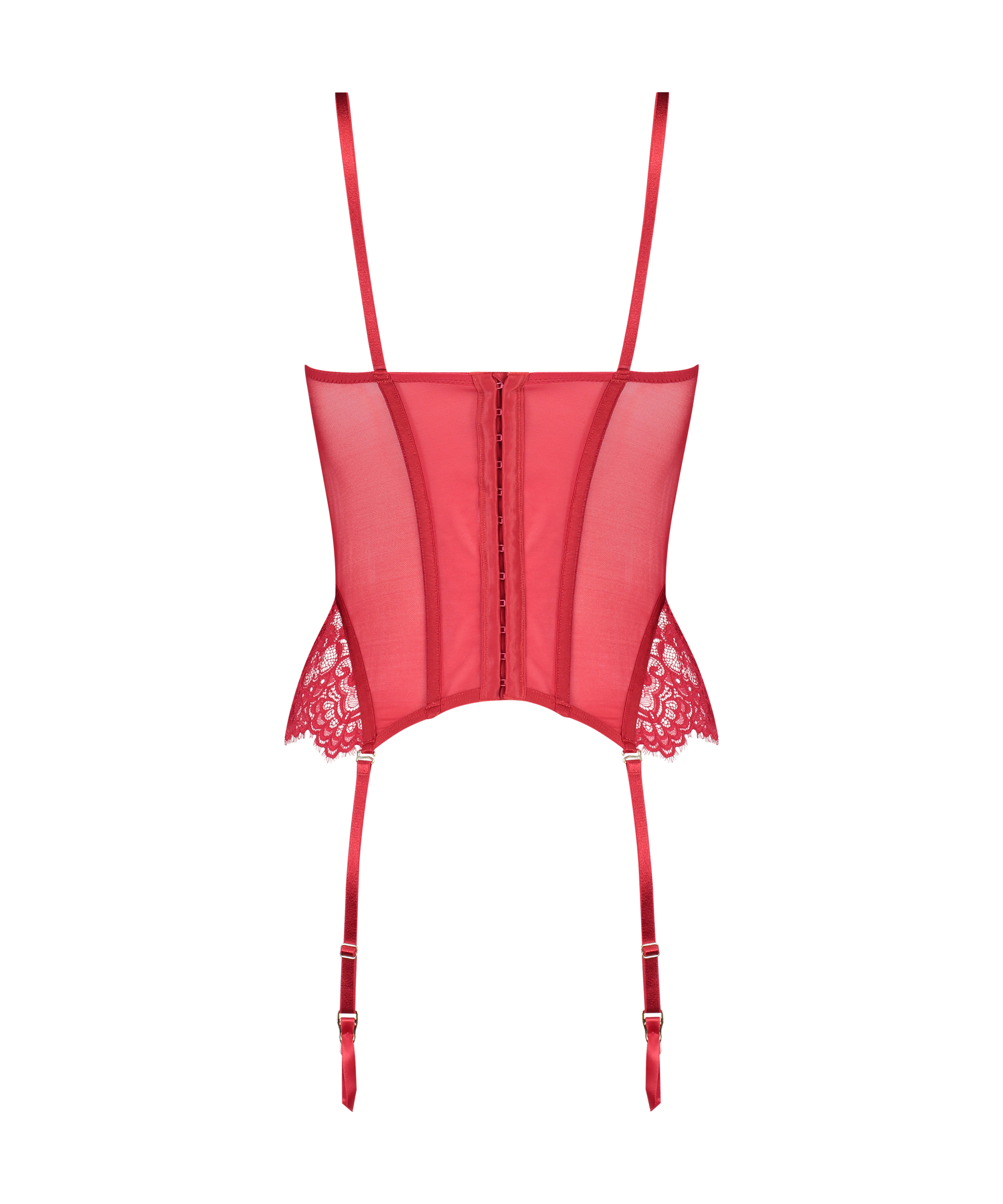 Bustier Rya, Rouge, main
