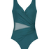 Maillot de bain Shaping Shell Mesh, Vert