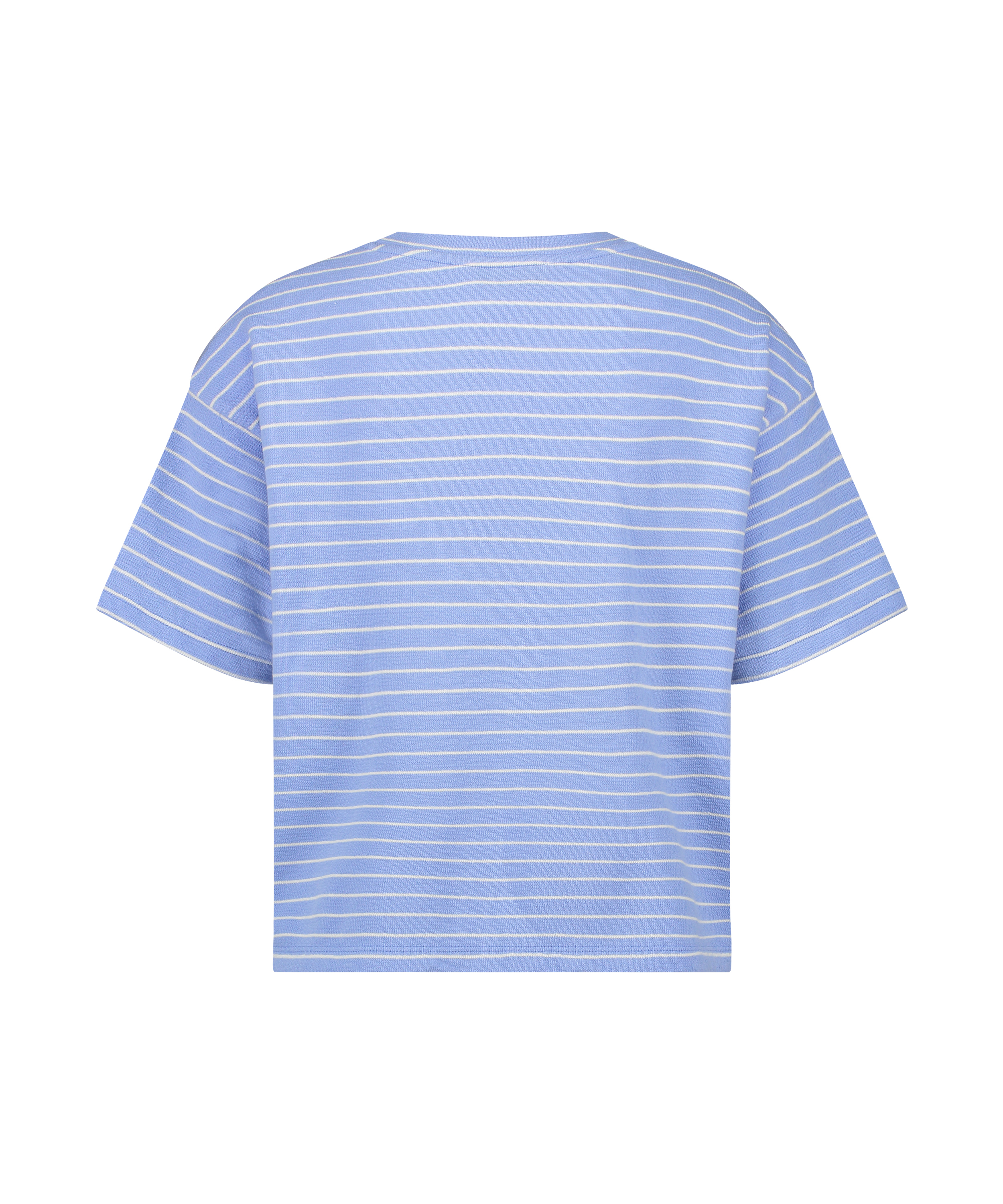 Haut de pyjama, Bleu, main