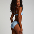 Haut de bikini préformé à armatures Scallop, Bleu