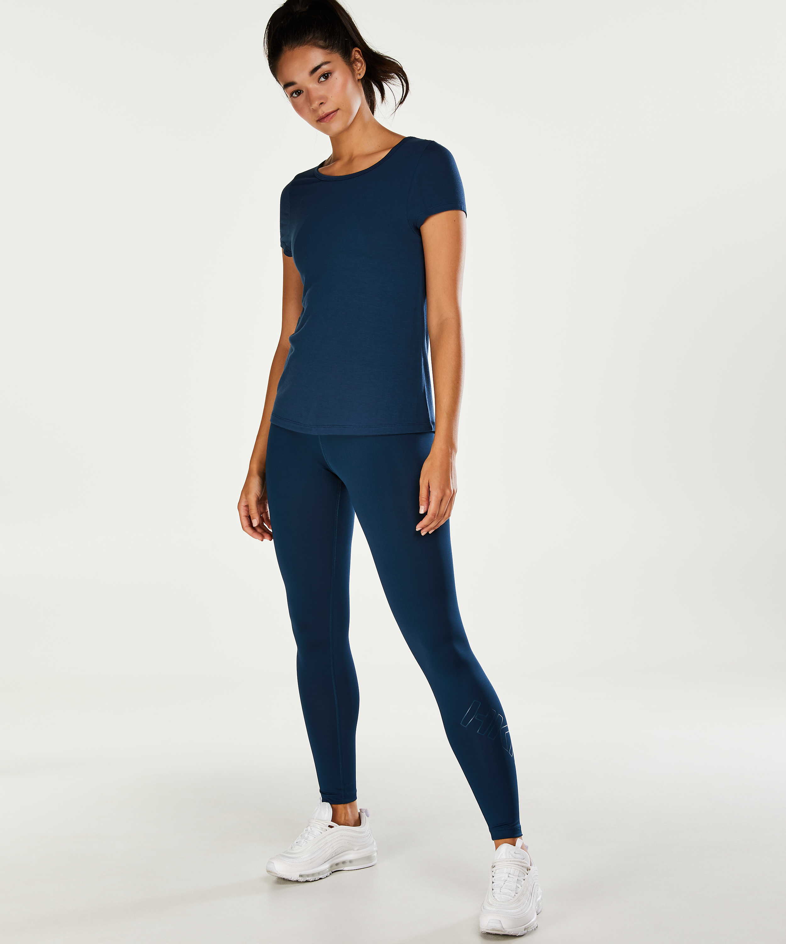 T-shirt de sport HKMX mesh, Bleu, main