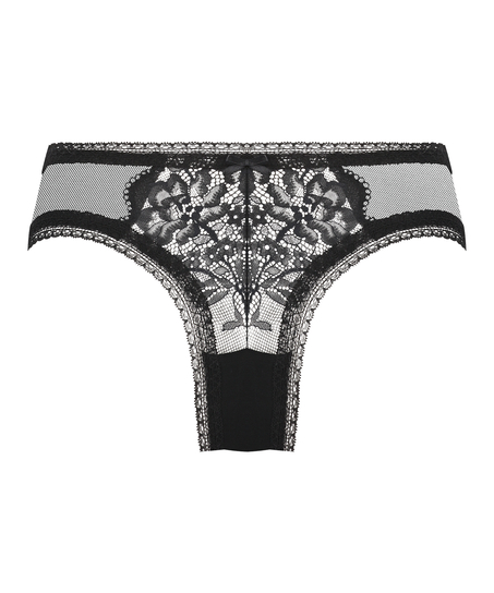 Slip brésilien Kailey, Noir