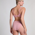 Slip taille haute Diva, Rose