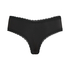 Slip brésilien en forme de V London, Noir