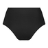 Bas de bikini coquin taille haute Luxe Shaping, Noir