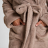 Peignoir Fleece, Beige