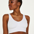 Top basic sans coutures, Blanc