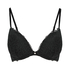 Soutien-gorge à armatures préformé push-up Marine, Noir