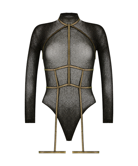 Private ensemble de harnais de body set, Noir