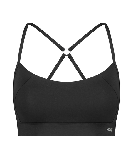 Soutien-gorge de sport HKMX The Nadi Level 1, Noir