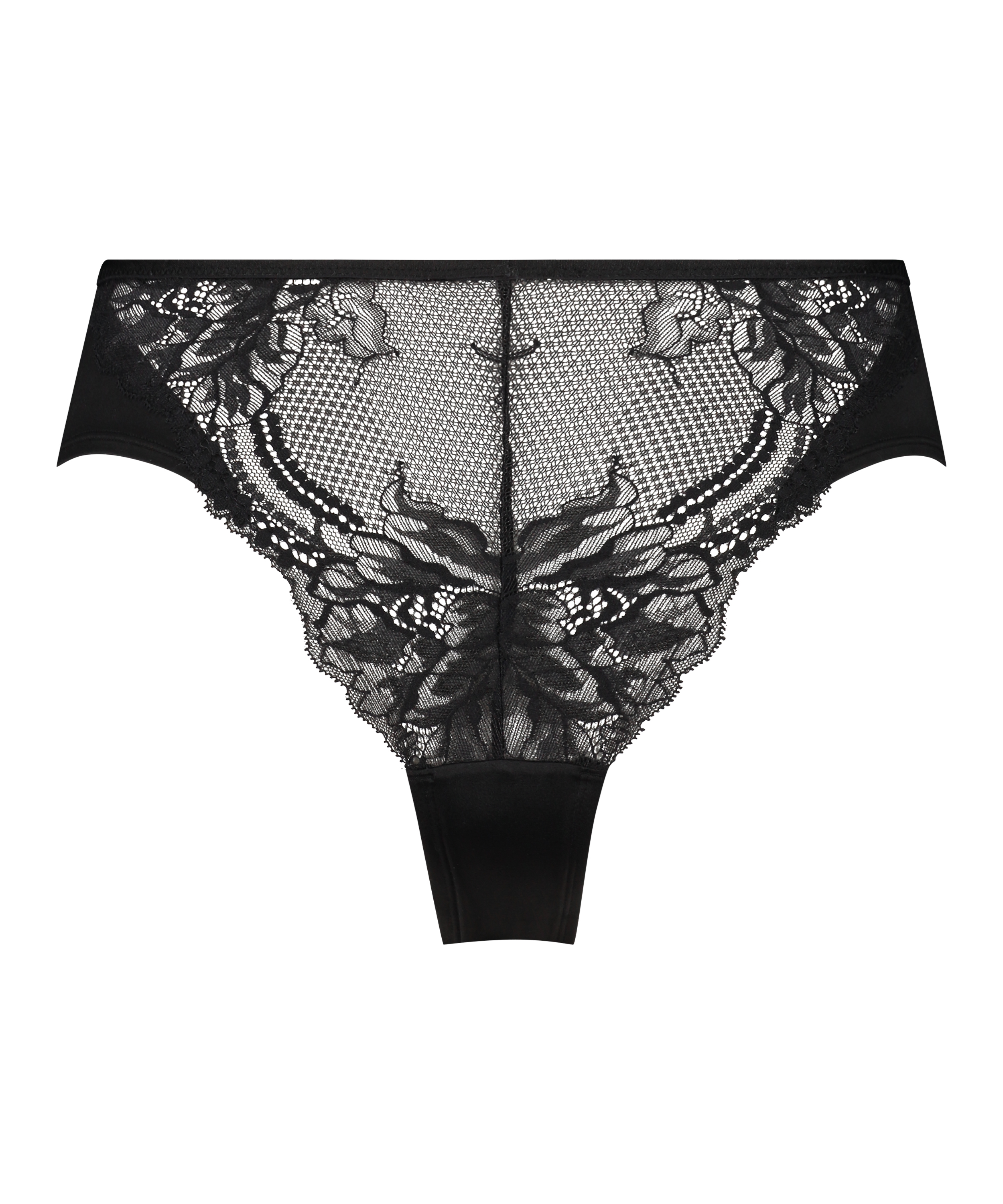 Slip brésilien Leonie, Noir, main