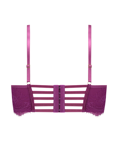 Soutien-gorge à armatures non-préformé longline Monet, Violet