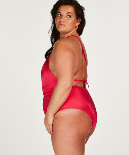 Maillot de bain échancré Grenada, Rose