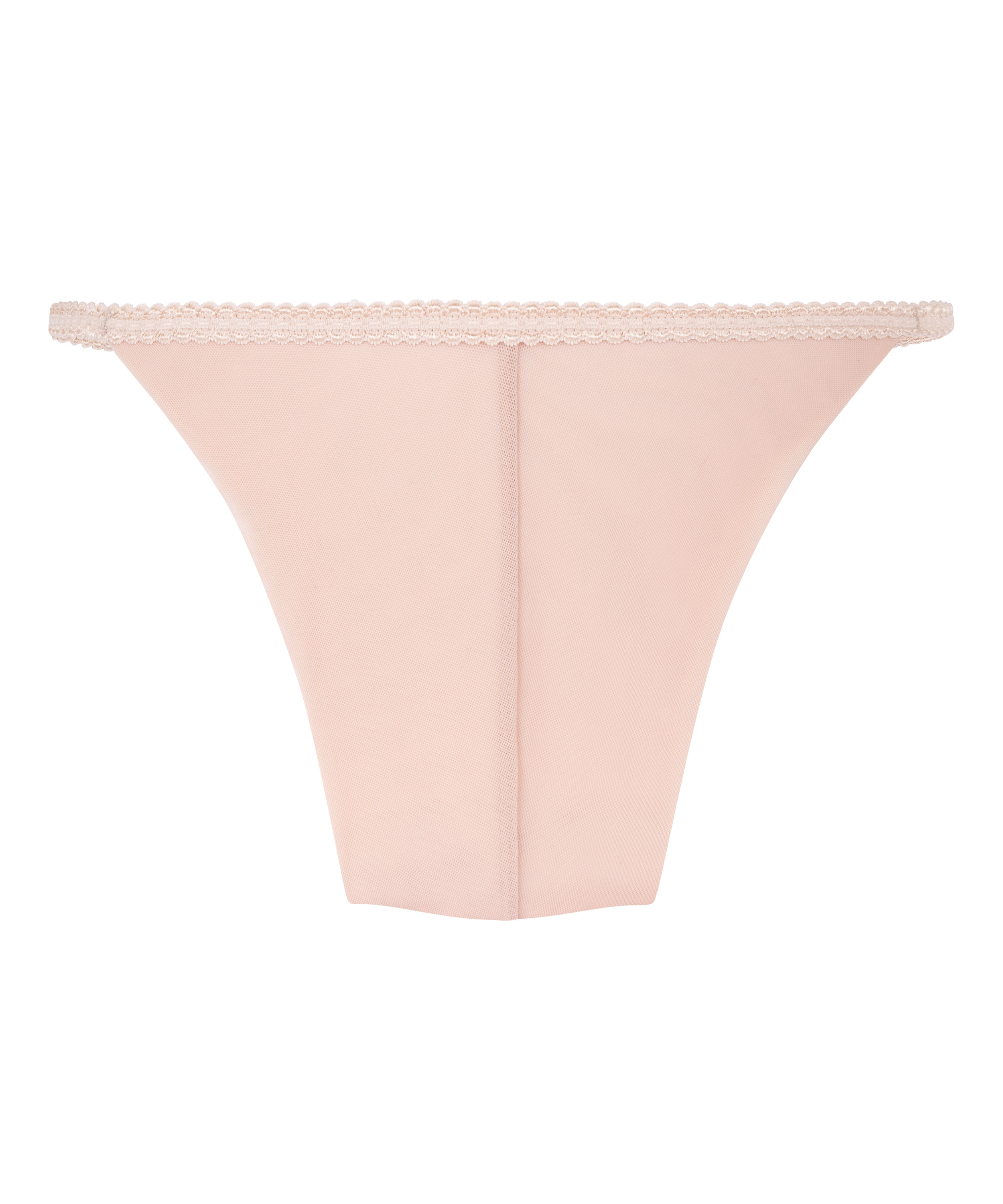 Culotte brésilienne Chloé, Rose, main