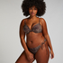 Haut de bikini push-up Cannes, Marron