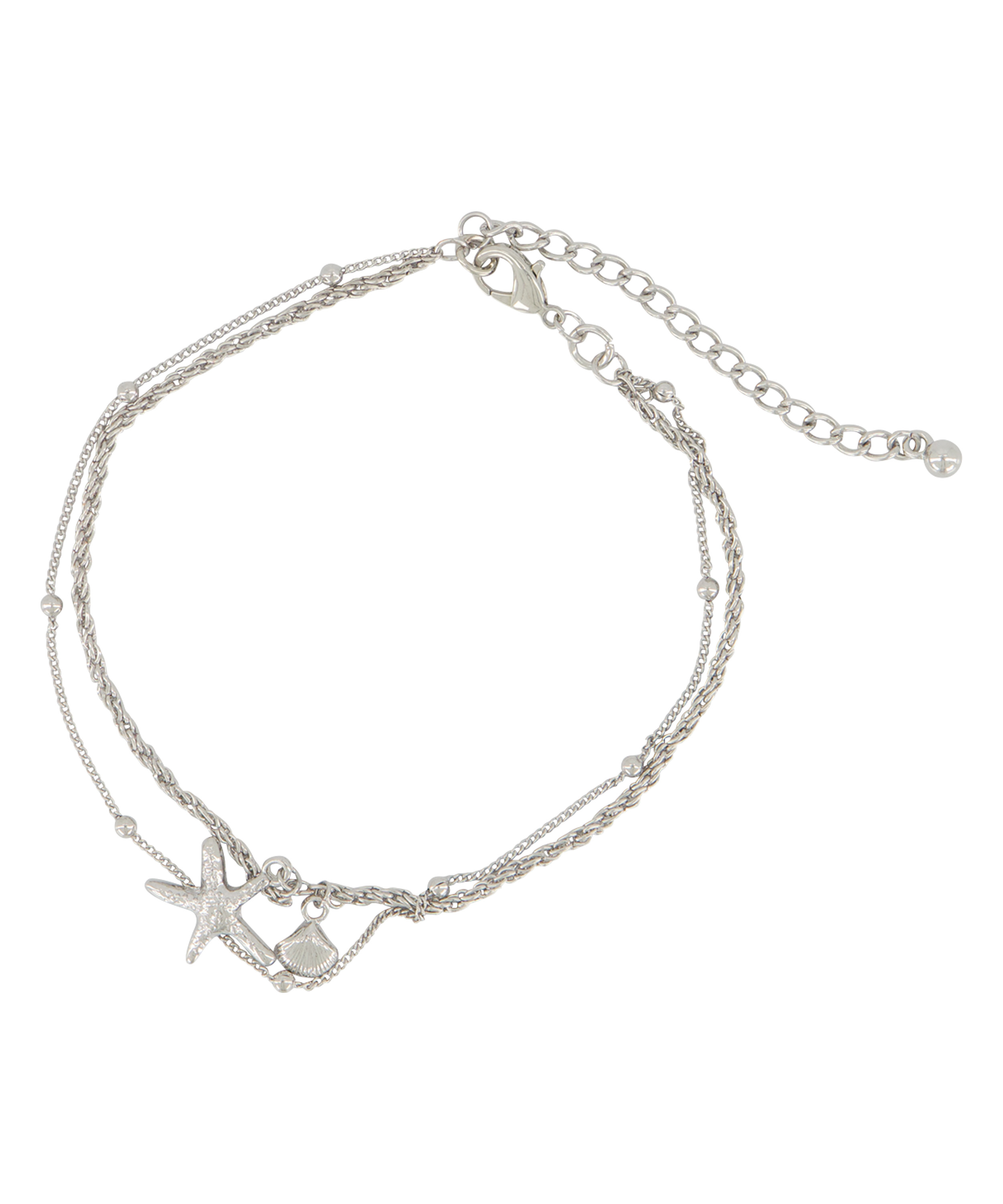 Chaîne de cheville, Gris, main