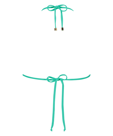 Haut de bikini triangle Doha, Vert