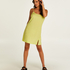 Robe mini, Vert