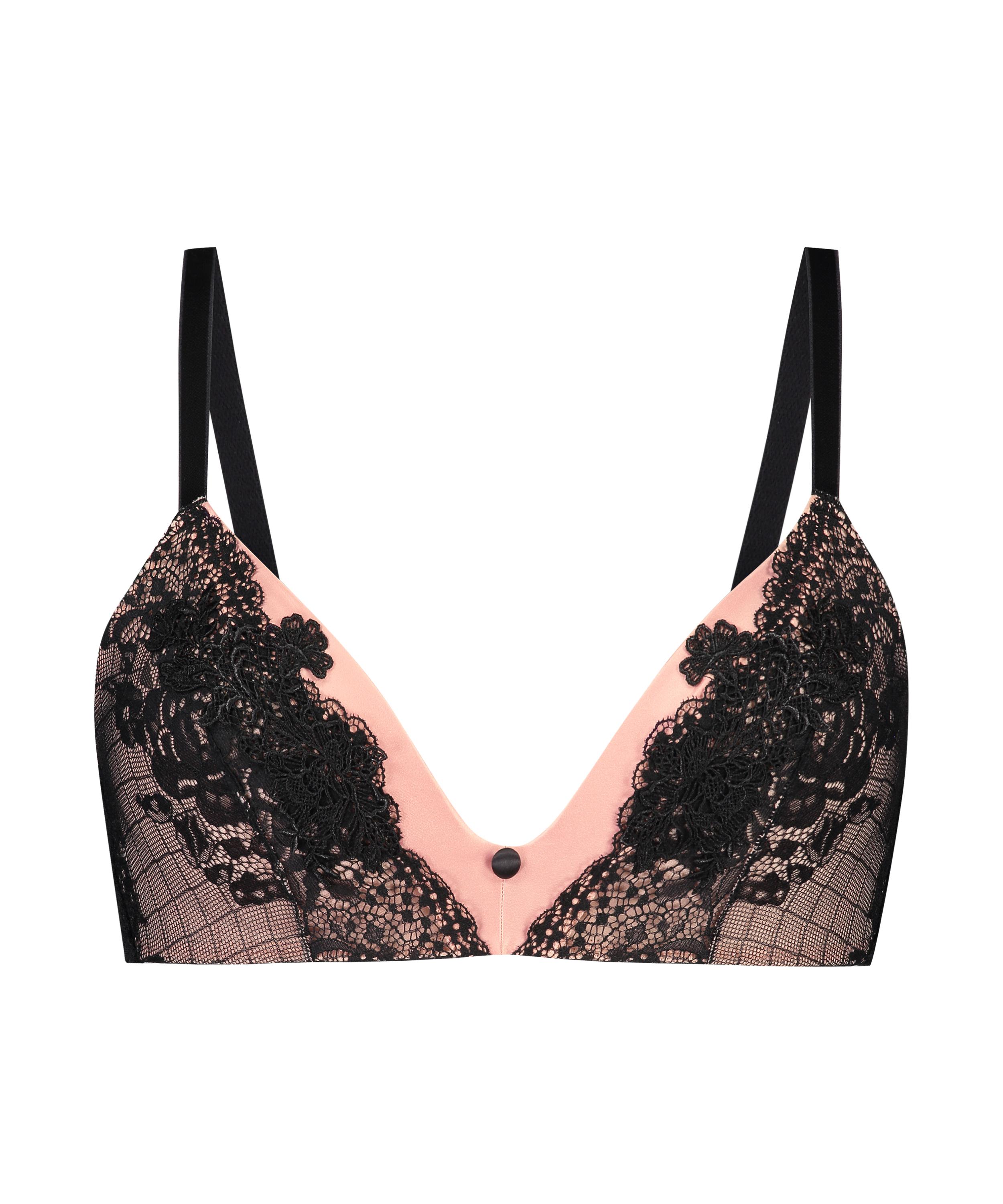 Soutien-gorge rembourré sans armatures Dawn Rebecca Mir, Rose, main