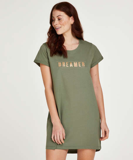 Chemise de nuit Dreamer, Vert
