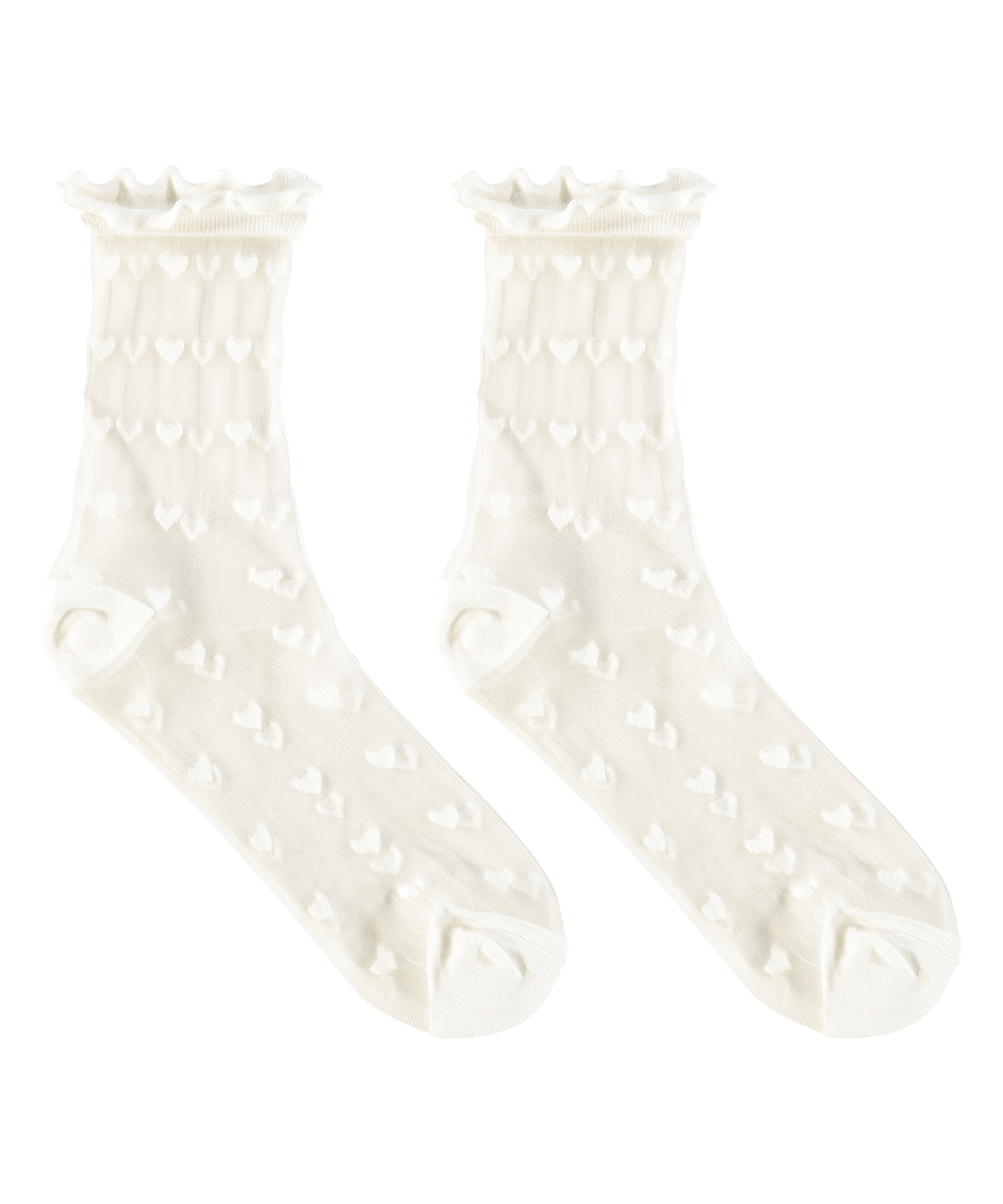 1 paire de chaussettes, Blanc, main