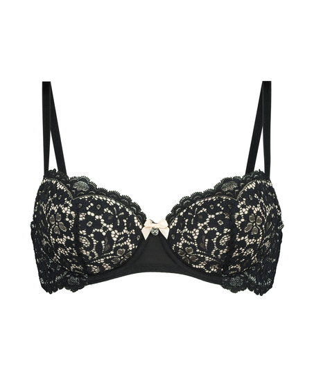 Soutien-gorge à armatures préformé Rose, Noir