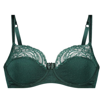 Soutien-gorge &agrave; armatures non-pr&eacute;form&eacute; Sophie, Vert