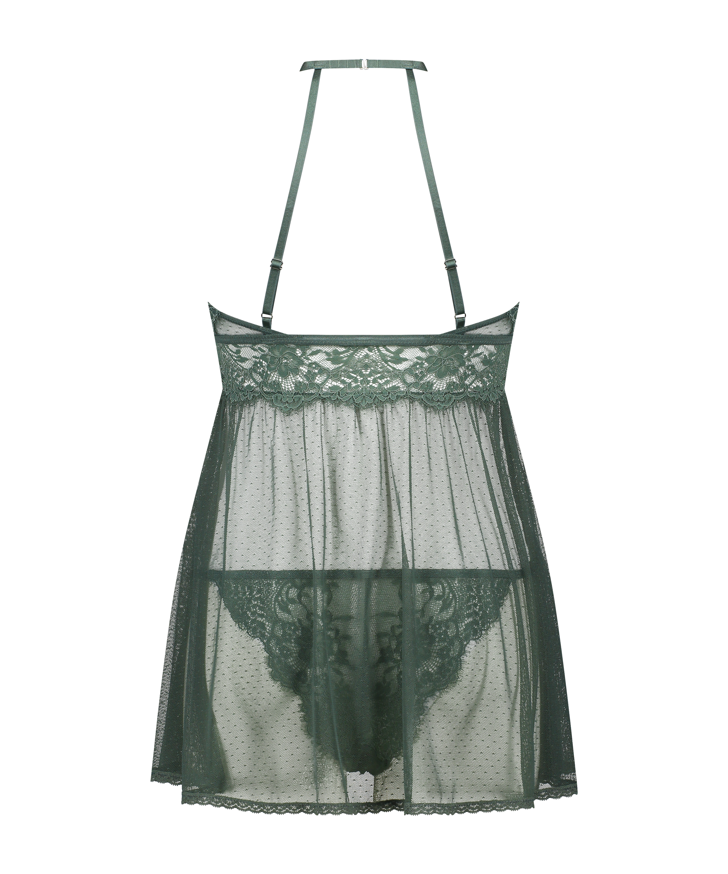 Babydoll Lace, Vert, main