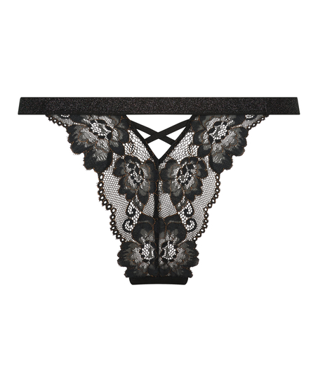 Slip brésilien Phia, Noir