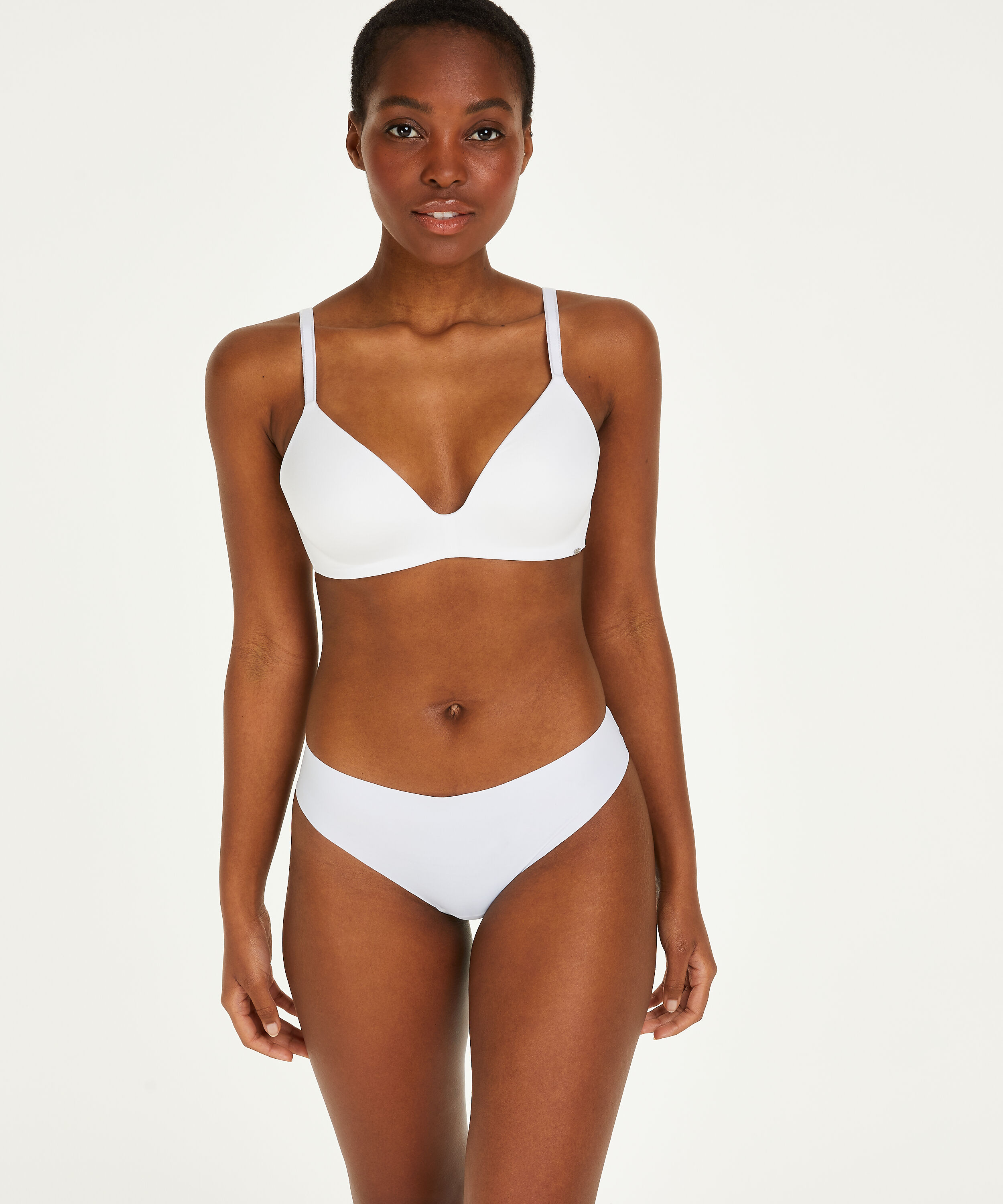 Slip brésilien invisible, Blanc Slip brésilien invisible, Blanc