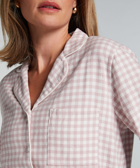 Haut de pyjama Flanel Essentials, Violet