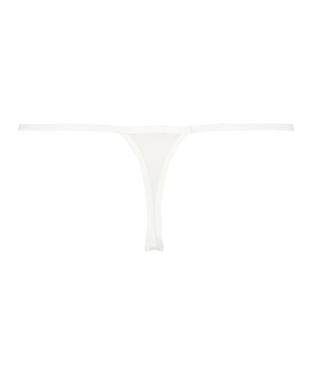 String tanga Magda, Blanc