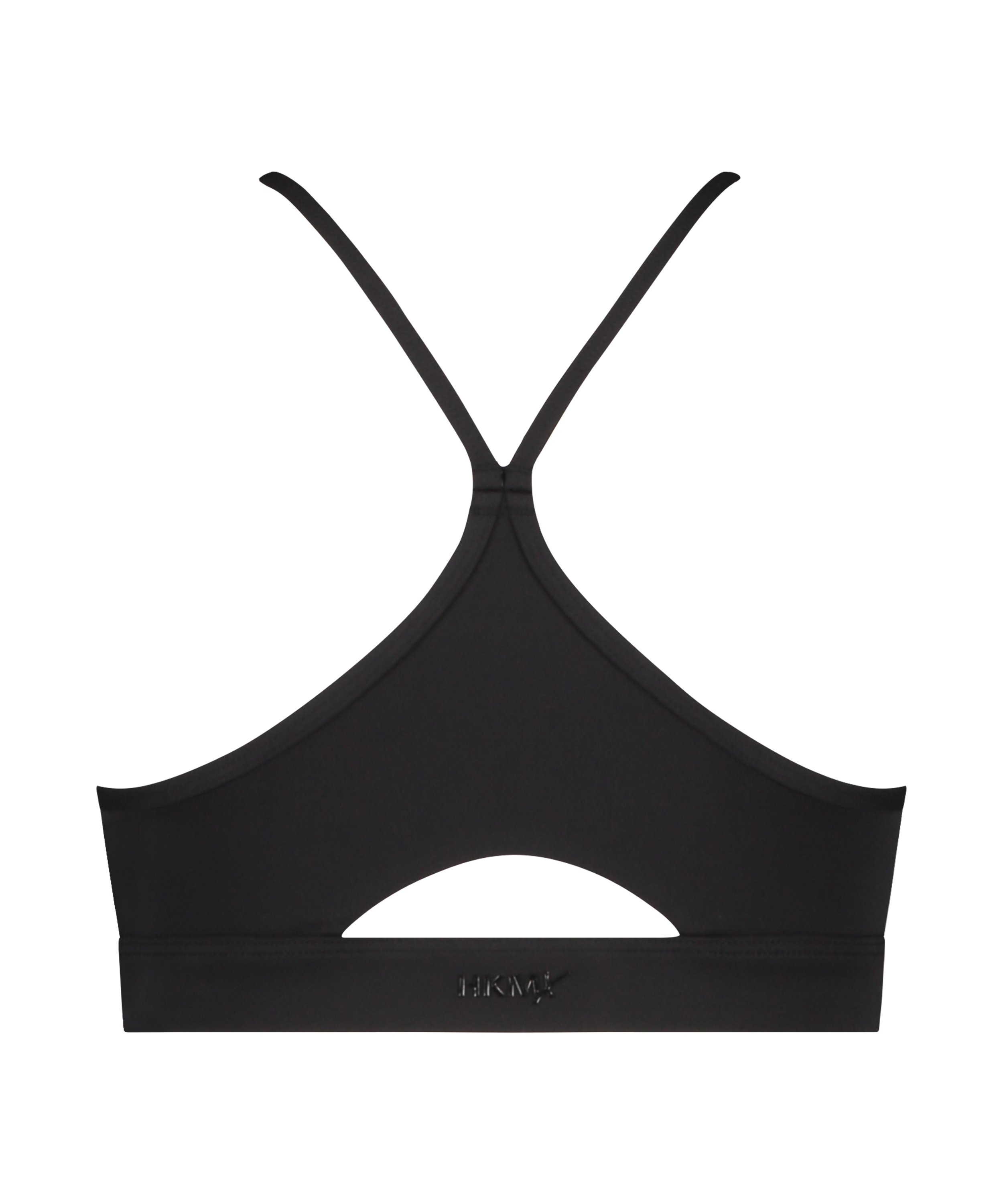 HKMX Brassière de sport de niveau 1, Noir, main