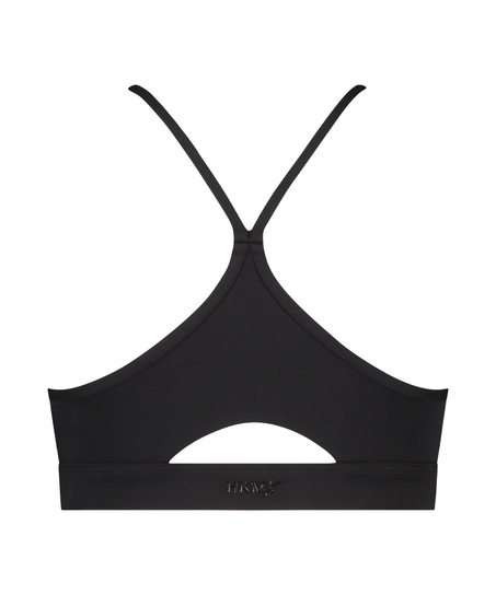 HKMX Brassière de sport de niveau 1, Noir