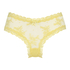 Slip brésilien V-shape Mesh, Jaune