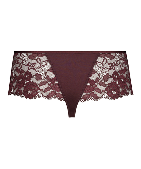 String Boxer Jolie Curvy, Rouge