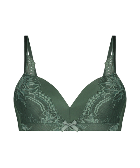 Soutien-gorge rembourré sans armatures Lycke, Vert
