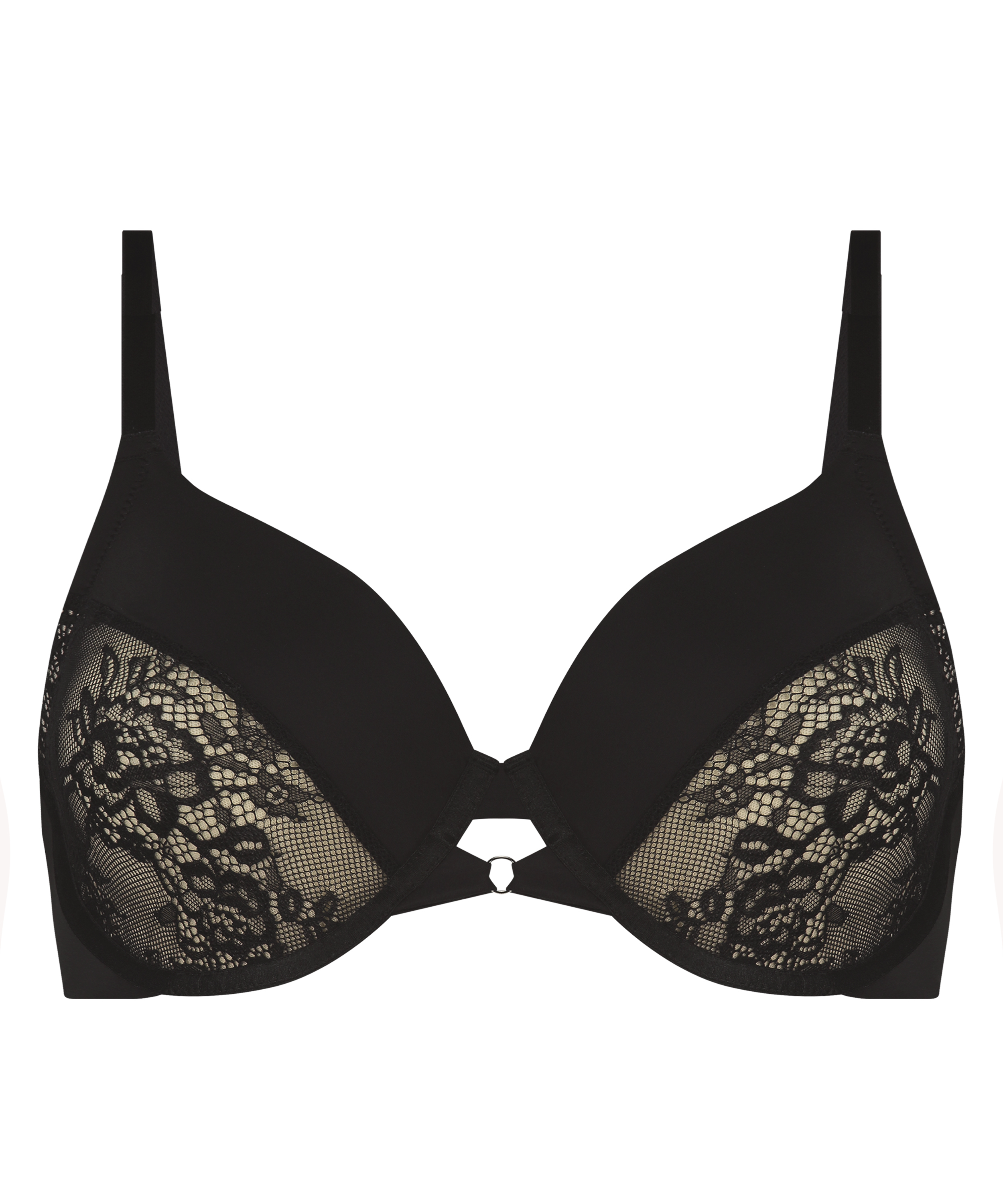 Soutien-gorge à armatures non-préformé Lea, Noir, main